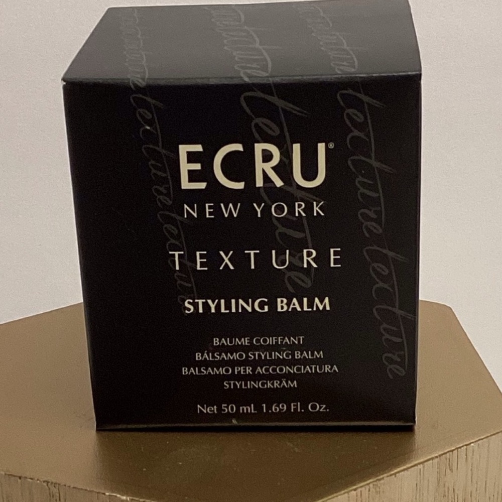 ECRU New York Texturizing Hair Styling Balm 1.69 Oz New SEALED. Unisex